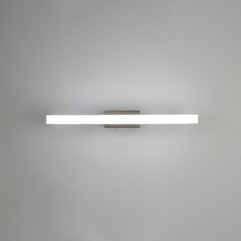 1 Light Linear Vanity Wall Lights Modern Style Wood Vanity Mirror Lights