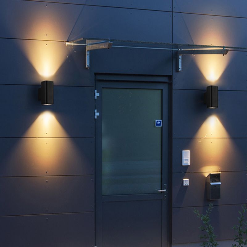 Contemporary Minimalist Outdoor Lighting Sconces Household Wall Washer Sconce for Hallway Porch