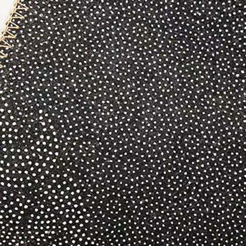 Luxury Indoor Area Rug Geometric Lines Polyester Carpet Anti Slip Backing for Living Room Rug