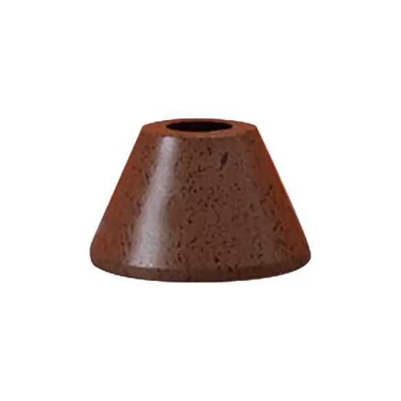 Rust/Gold Tapered Ceiling Pendant Vintage Industrial Iron 1 Head Restaurant Hanging Fixture, 5.5"/8" Width