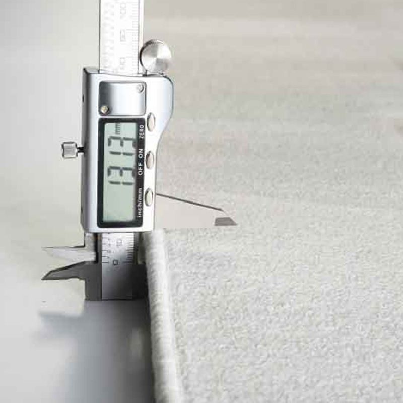 Modern beige vloerkleed kleurblok polyester vloerkleed antislip rug voor woondecoratie