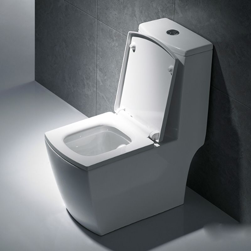 Modern Seat Included Flush Toilet All-In-One White Urine Toilet for Bathroom