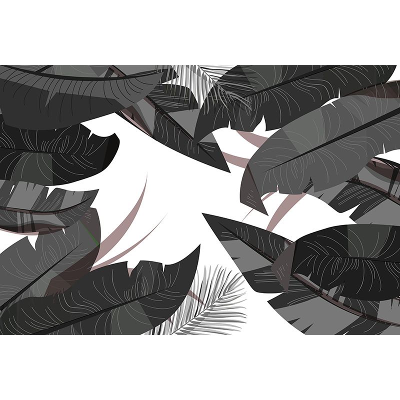 Tropical Wall Mural Wallpaper Plants Decorative Eco-friendly Wall Art