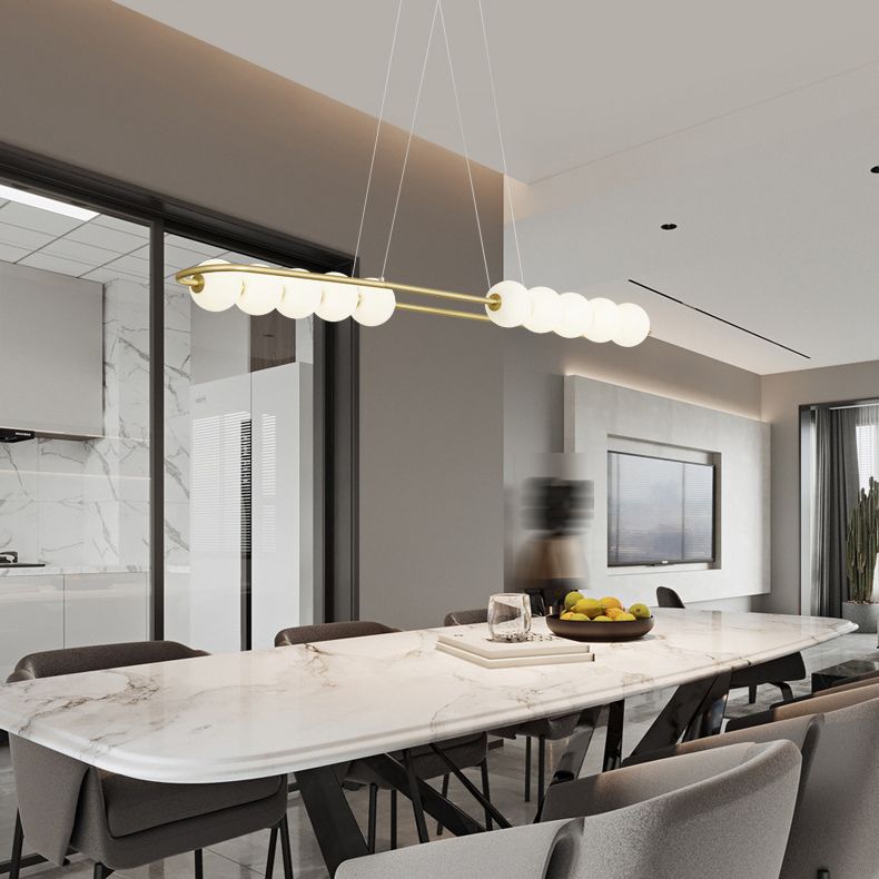 Gold Kitchen Island Lights Contemporary Pendant Lights for Dining Room