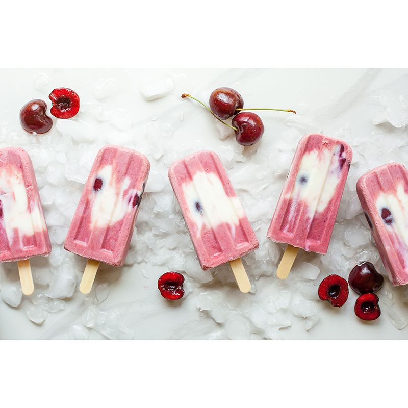 Wallpaper Dessert Pattern Resistant Mural Environment Friendly Sleeping Room Wall Mural