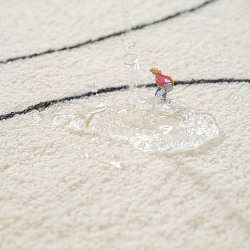 Abstract Lines Rug Indoor Rug Washable Area Carpet for Living Room Decor