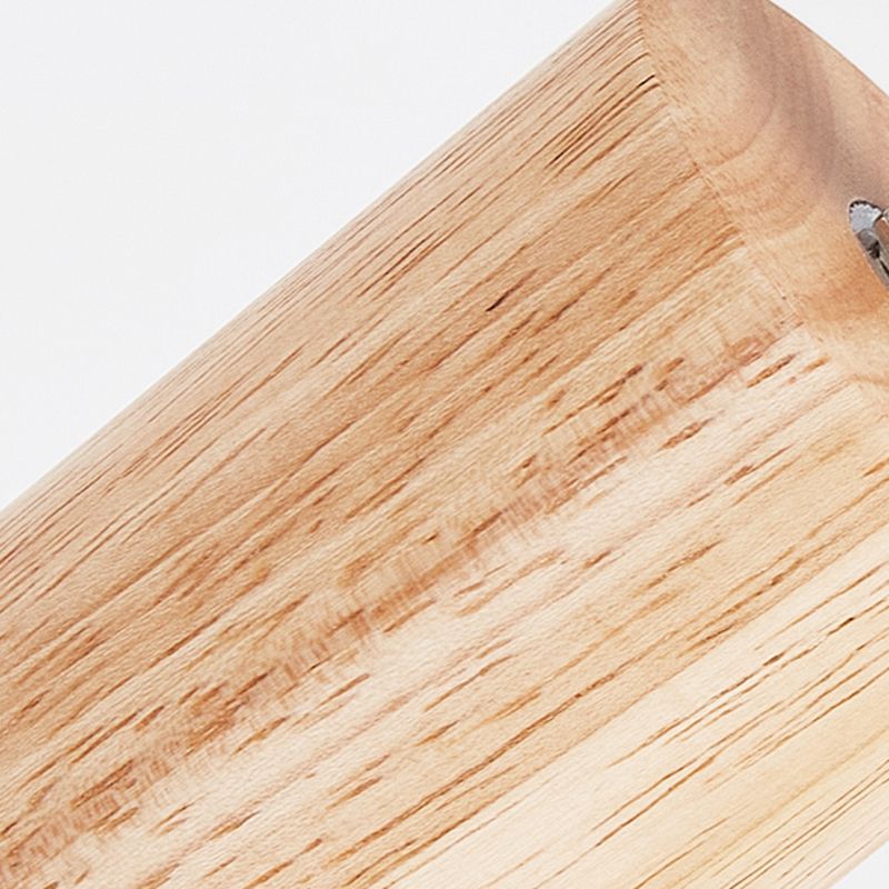 Lineare Deckenlampe Neues modernes Stil White Wood Flush Mount mit 3 Scheinwerfern