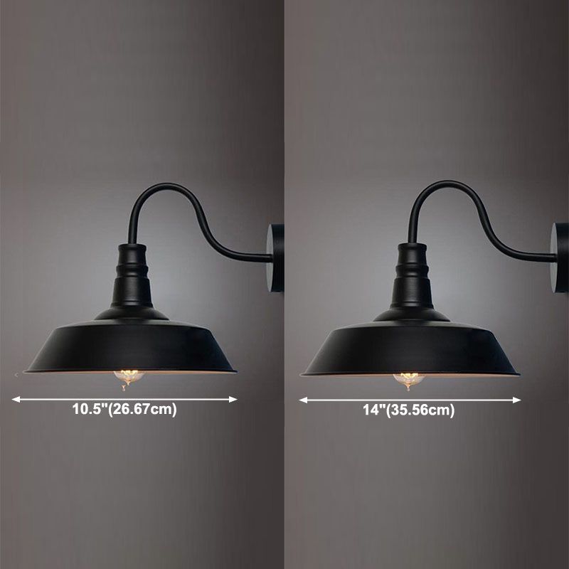 Accesorio de lámpara de montaje en la pared al aire libre de interior estilo American Industry Flexure