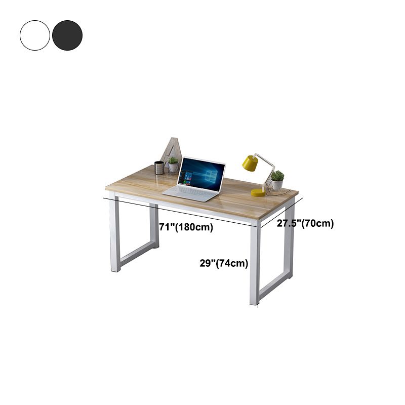 Industrial Style Office Desk Home Writing Artificial Wood Rectangular Desk