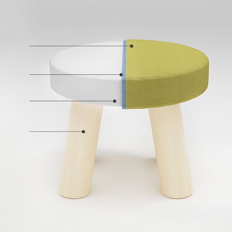 Modern Wooden Standard Trea Resistant Solid Color Indoor Standard