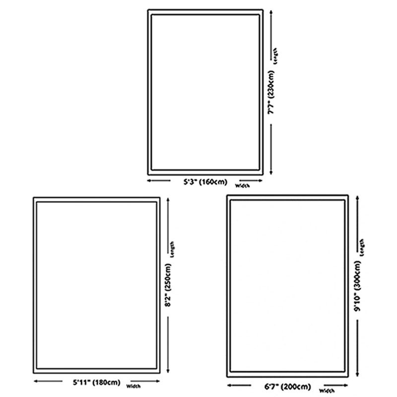 Creative Carpet Polyester Abstract Art Rug Non-Slip Backing Indoor Rug for Home Decoration