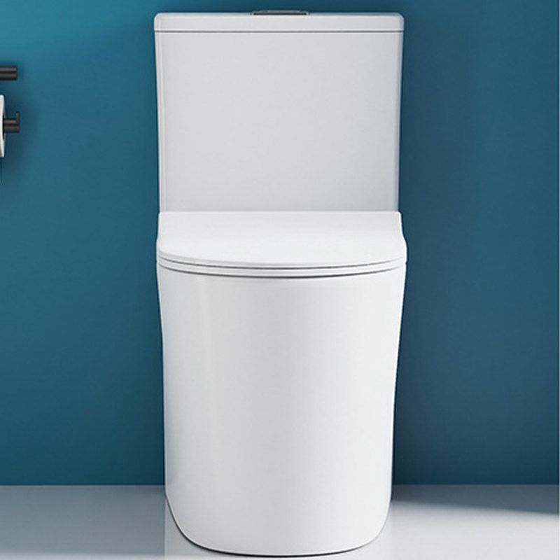 Traditional All-In-One Toilet Bowl Floor Mounted White Urine Toilet for Bathroom