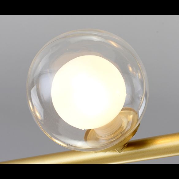 Orb Room Isola Lucile dell'isola Glass Lampella a base di isola in stile contemporaneo