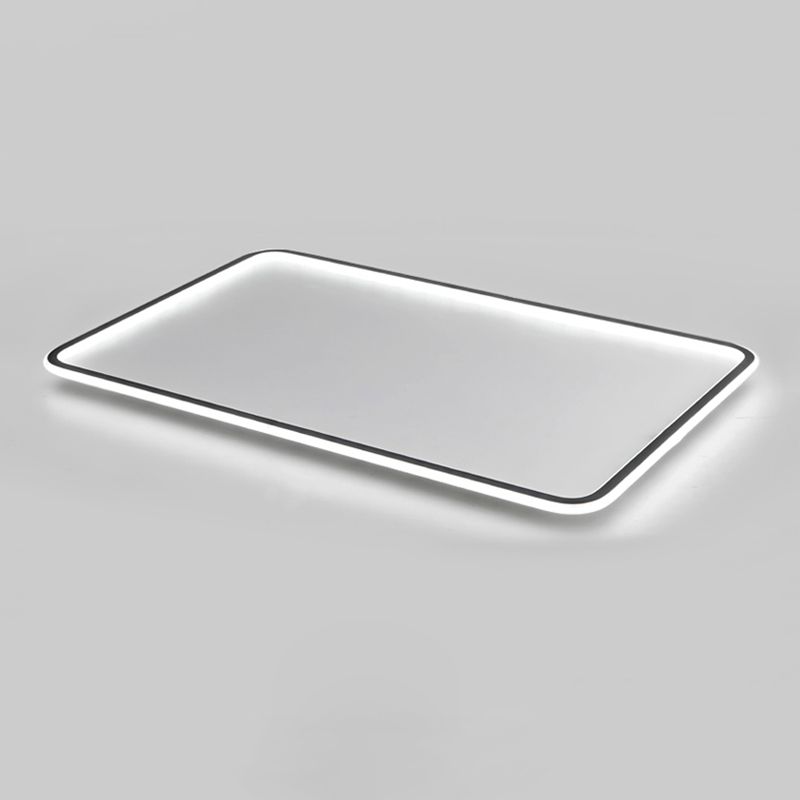 Line LED Plafonnier Acrylique Abat-Jour Simplicité Plafonnier pour Salon