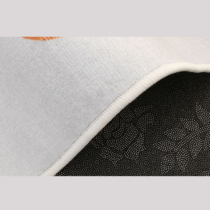 Mehrfarbiger Streifenteppich aus Polyester, minimalistischer Teppich, rutschfeste Rückseite, Innenteppich für Heimdekoration