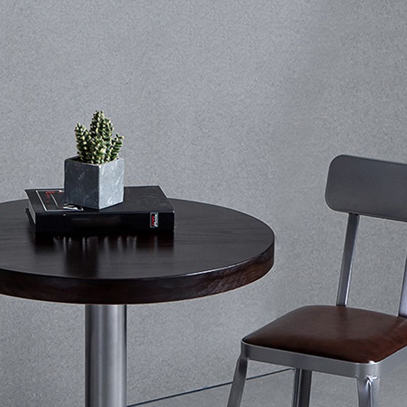 Modern Wood Pub Table Set 1/2/3 Pieces Round Counter Table Set