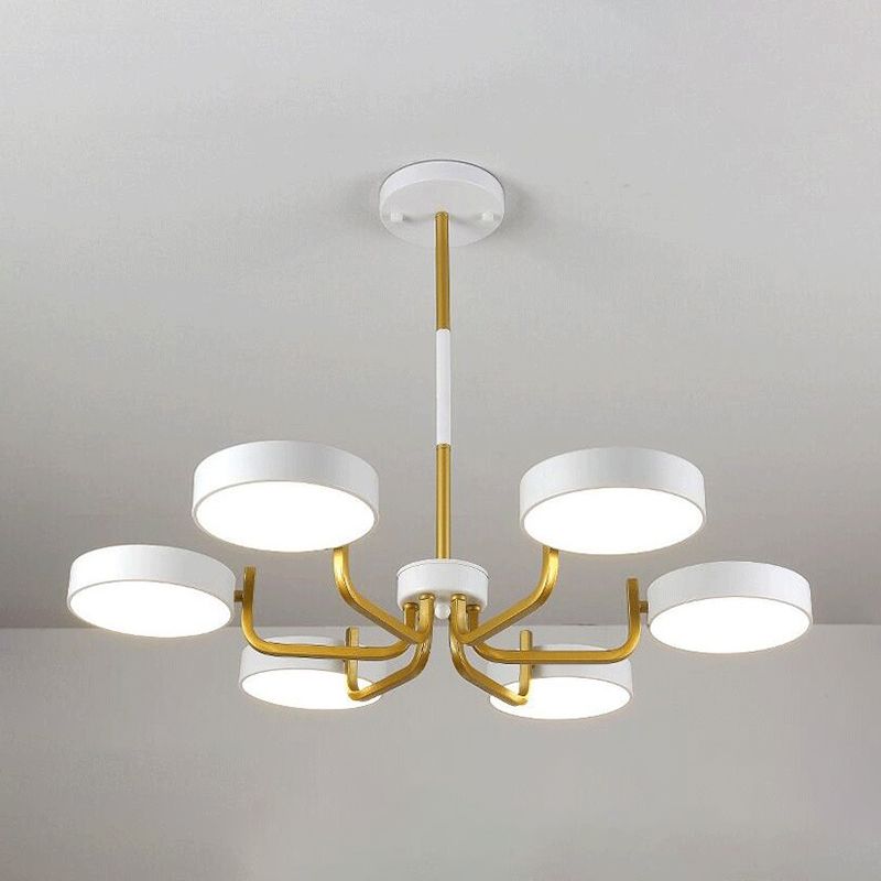 Geometry Shape Pendant Chandeliers Contemporary Metal Chandelier Lighting Fixtures