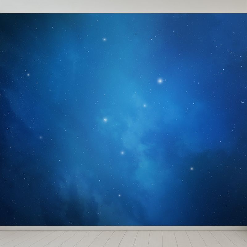 Supernatural Starry Sky Mural Wallpaper for Dining Room Universe Wall Art, Custom