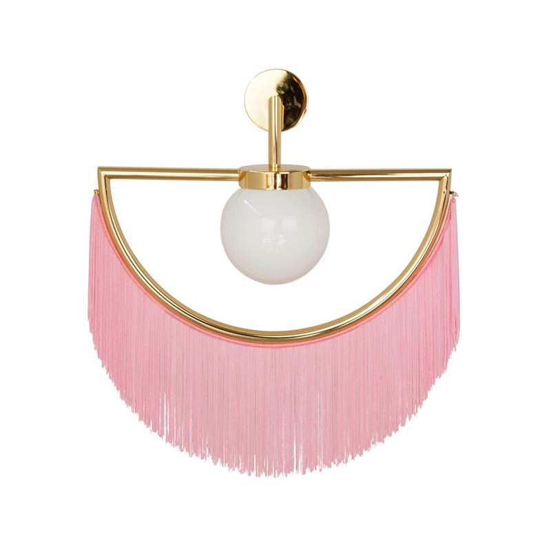 Rosa/gelb/lila halbküsch