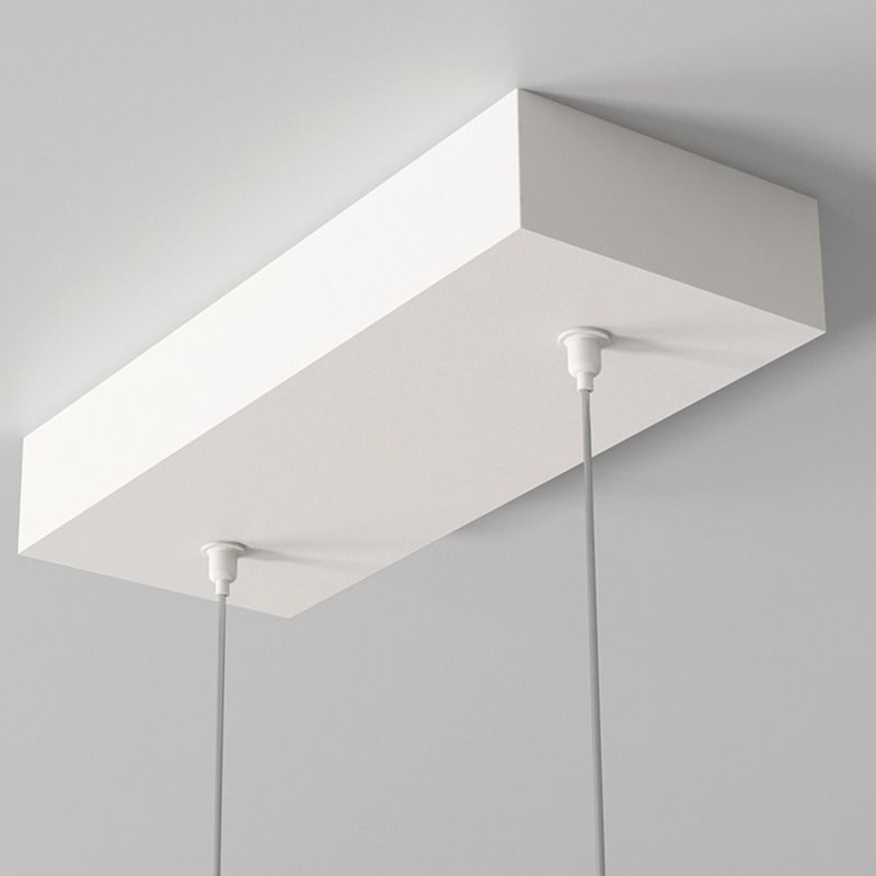 Contemporary Ceiling Light LED Black/White Kitchen Island Lighting for Dining Room