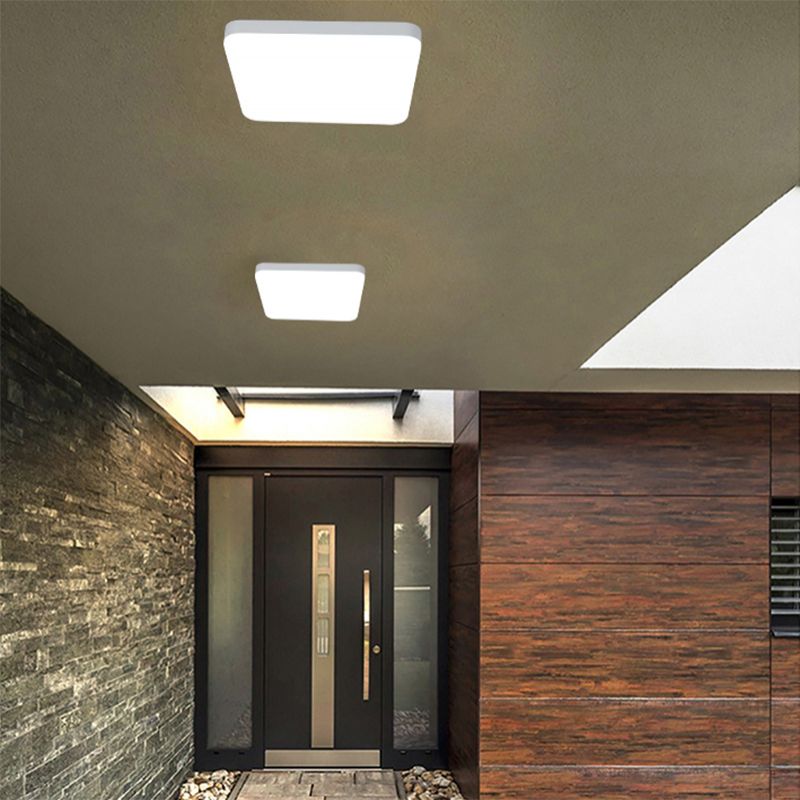 Moderne Wandmontage leichte einfache LED -Wandleuchte Lampenvorrichtung in Weiß