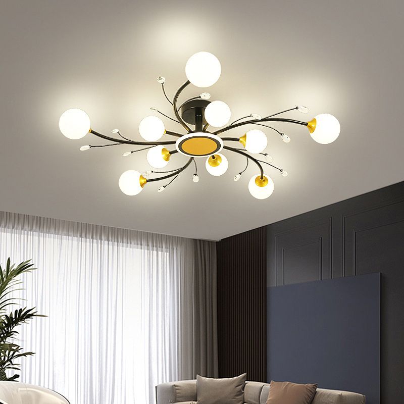 Flush Mount Ceiling Light Modern Fixture Flush Mount Lamp for Living Room