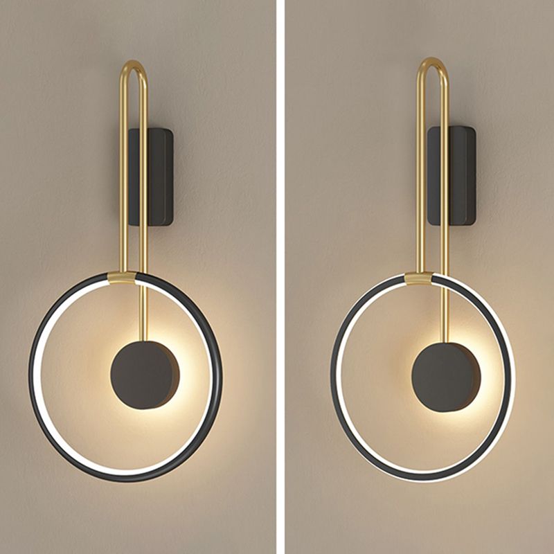 Zeitgenössische Haushaltslesewandlampen Metallleuchten für Schlafzimmer Wohnzimmer