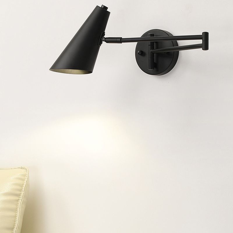 Metal Cylinder Wall Light Sconces Minimalism 1 Light Wall Mounted Lamp