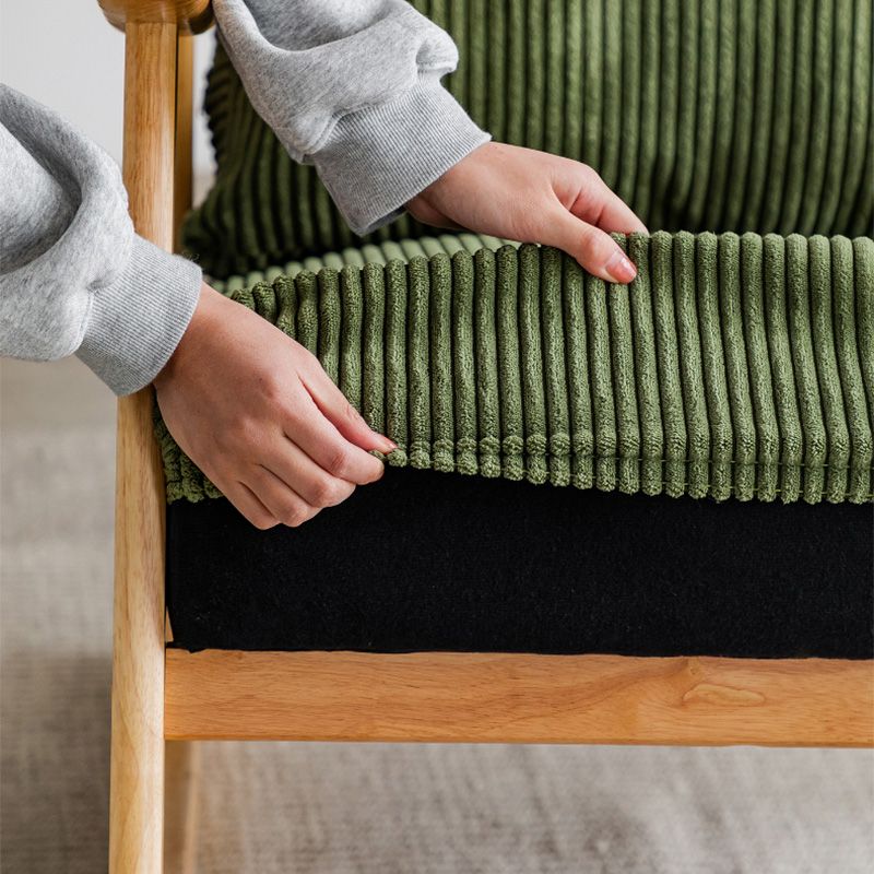 25.19" W x 32.28" D Lounge Accent Chair with Sled Base Pillow Back Armchair