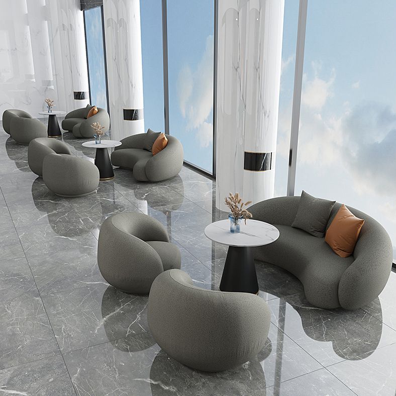 Metal Traditional Luxury Round Table White Sintered Stone Indoor Table for Home