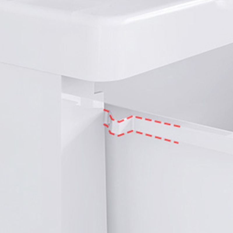 Modern Style Plastic Wardrobe Home Storage Wardrobe with Drawers