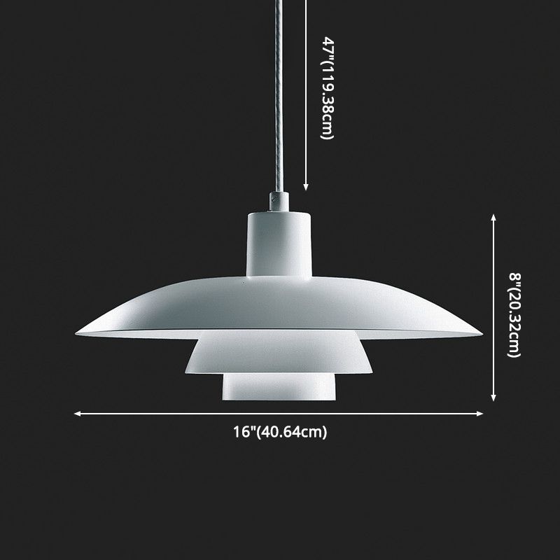 Éclairage pendentif à plusieurs niveaux à plusieurs niveaux de style moderne suspension suspendue à la suspension pour restaurant