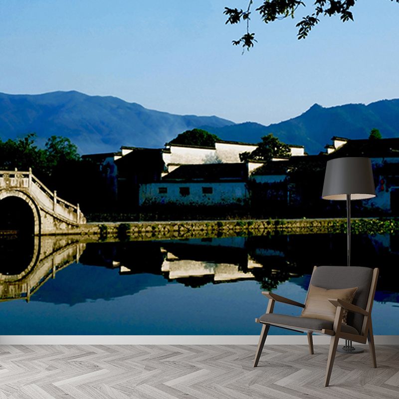 Village Photography Mural Wallpaper Decorative Bedroom Wall Mural