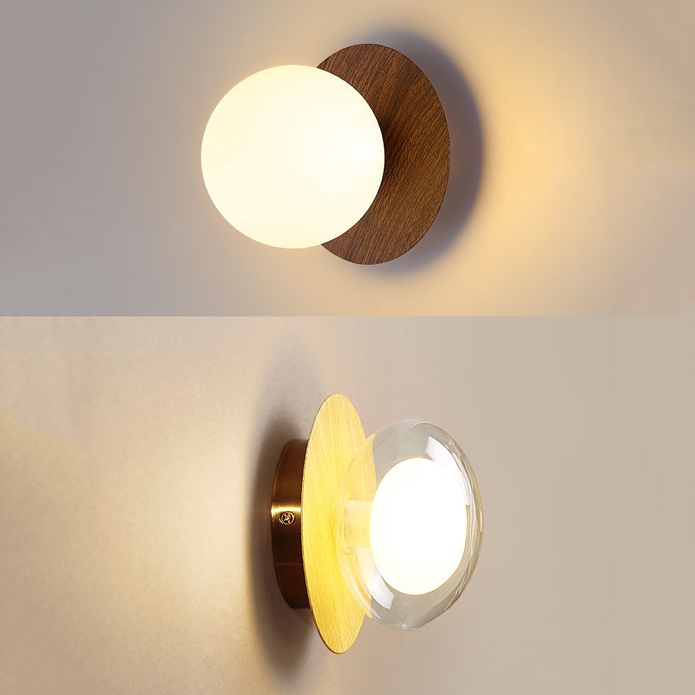 Iluminación montada en la pared estilo minimalista de pared de metal iluminación de pared