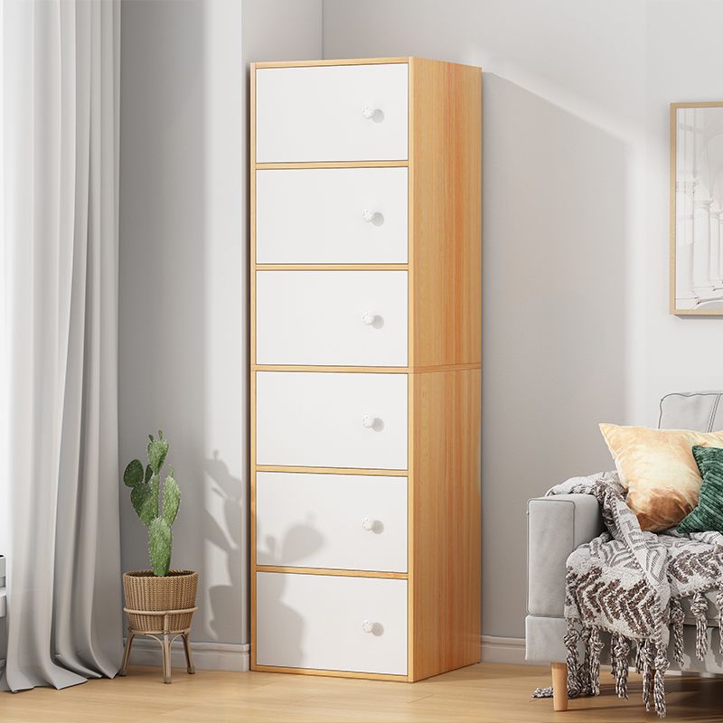 Knobs Accent Cabinet Manufactured Wood Modern Cabinet with Doors