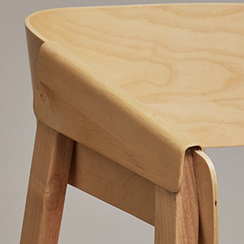 Contemporary Style Dining Chair Solid Wood Dining Room Chair for Home