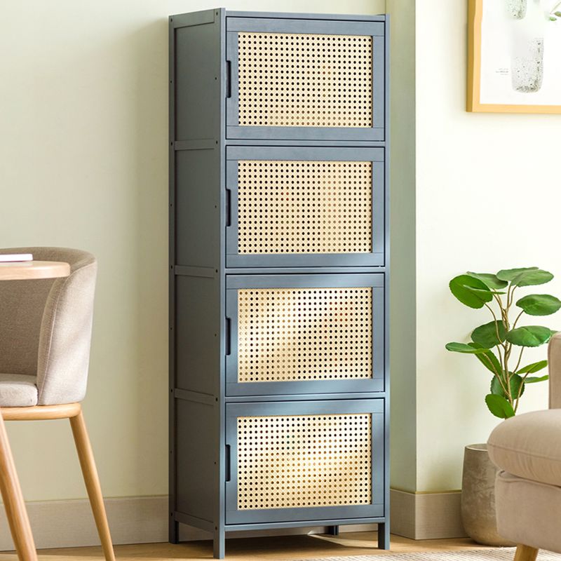 Modern Accent Cabinet with  Doors and Straight Legs for Living Room