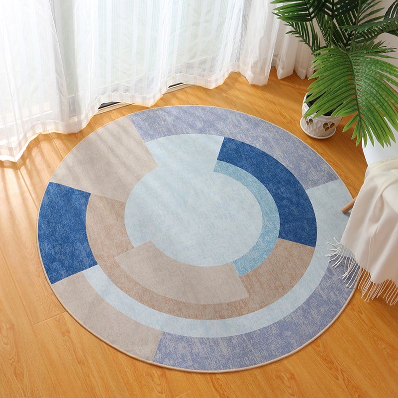 Goud modern tapijt mengen abstract grafisch tapijt wasbaar tapijt voor woonkamer