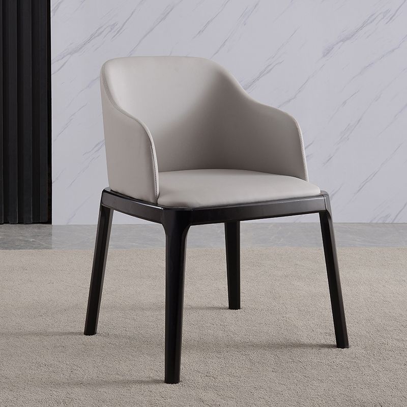 Contemporary Dining Arm Chair Upholstered Dining Room Chair for Home