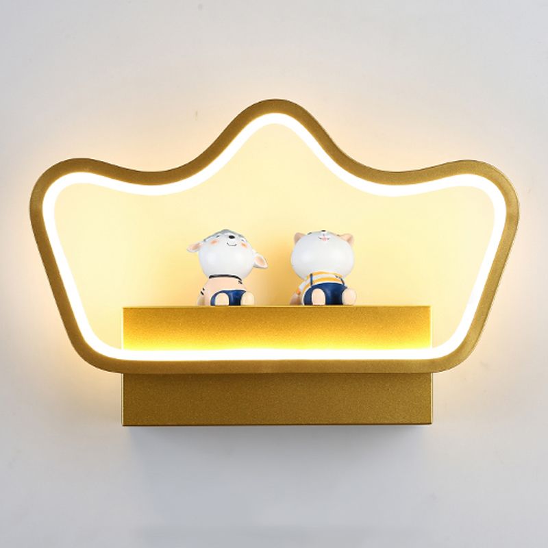 Modern Style Geometric Sconce Light Fixtures Metal 1 Light Wall Lighting Ideas