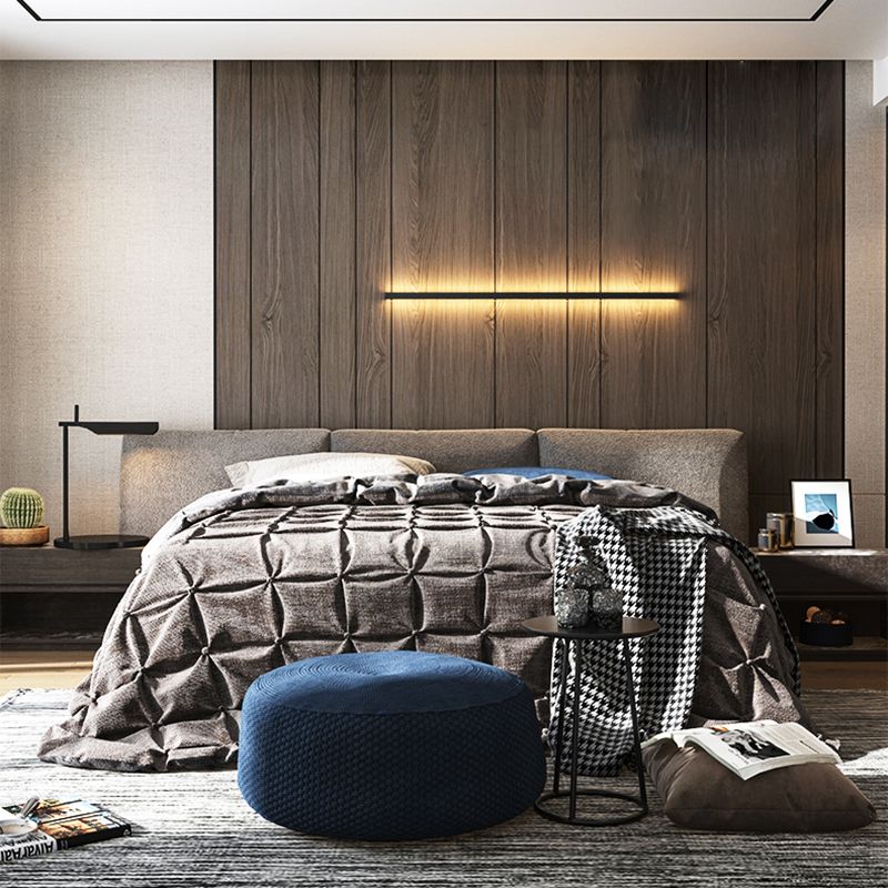 Lineare Wandlampe Aluminium Einfacher Stil LED LED LIGHT WALL SCHLAFT FÜR DISSAME