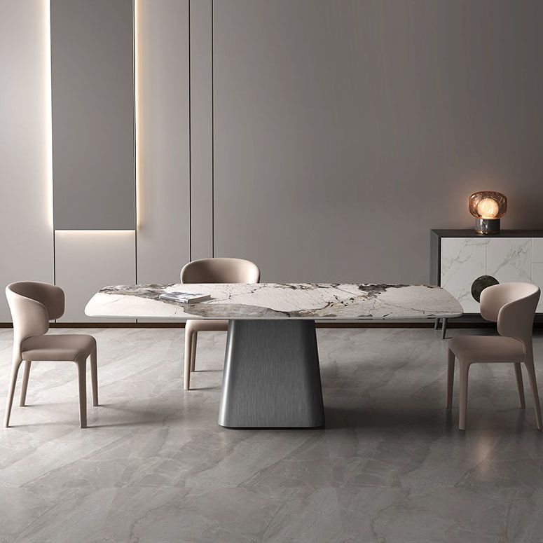 Modern Home Dining Room Table Set 1/4/5/7 Pieces Sintered Stone Dining Table Set