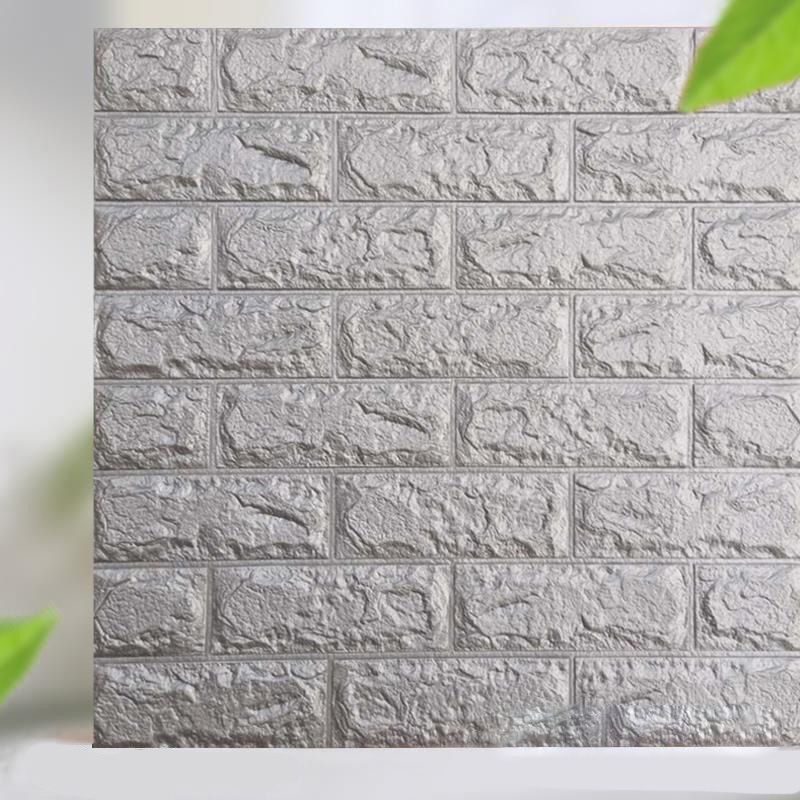 Industrial Wall Plank 3D Print Bedroom Living Room Wall Panels Set of 10