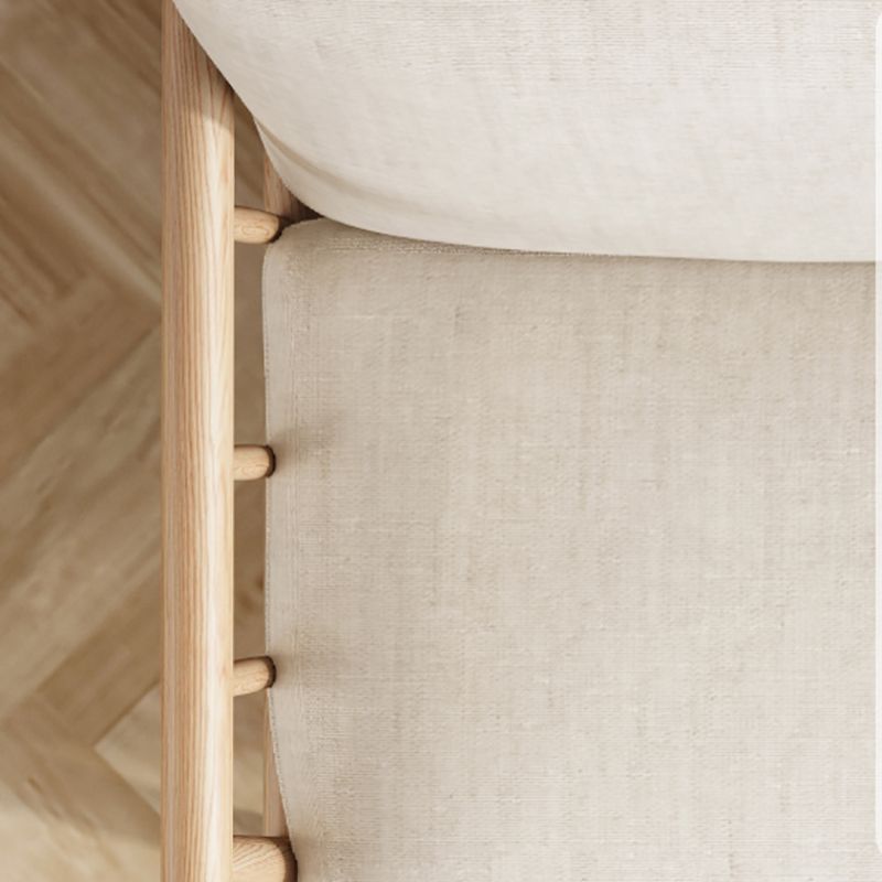 Modern Linen  Sofa 28.7"W Tight Back Sofa with Rolled Arm for Living Room