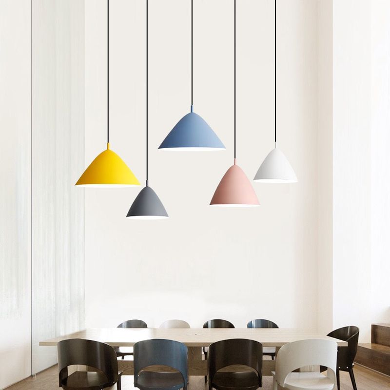 Taps toelopende hanglampverlichting Modernist