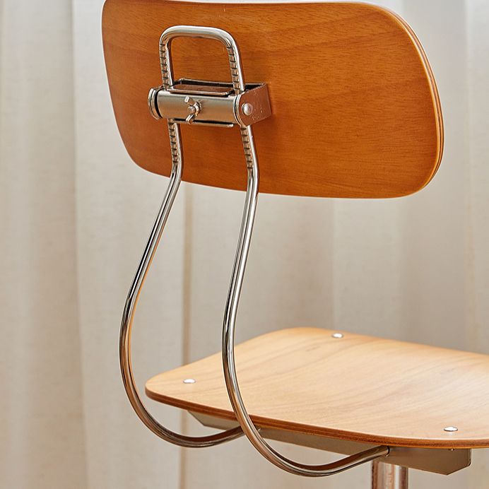 Industrial Metal Bar Stools Swivel Adjustable Height Bar Stool with Footrest