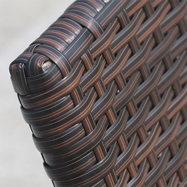 Outdoor Patio Dining Table Set 1/9/11 Pcs Plastic Wicker Frame Patio Table and Chairs