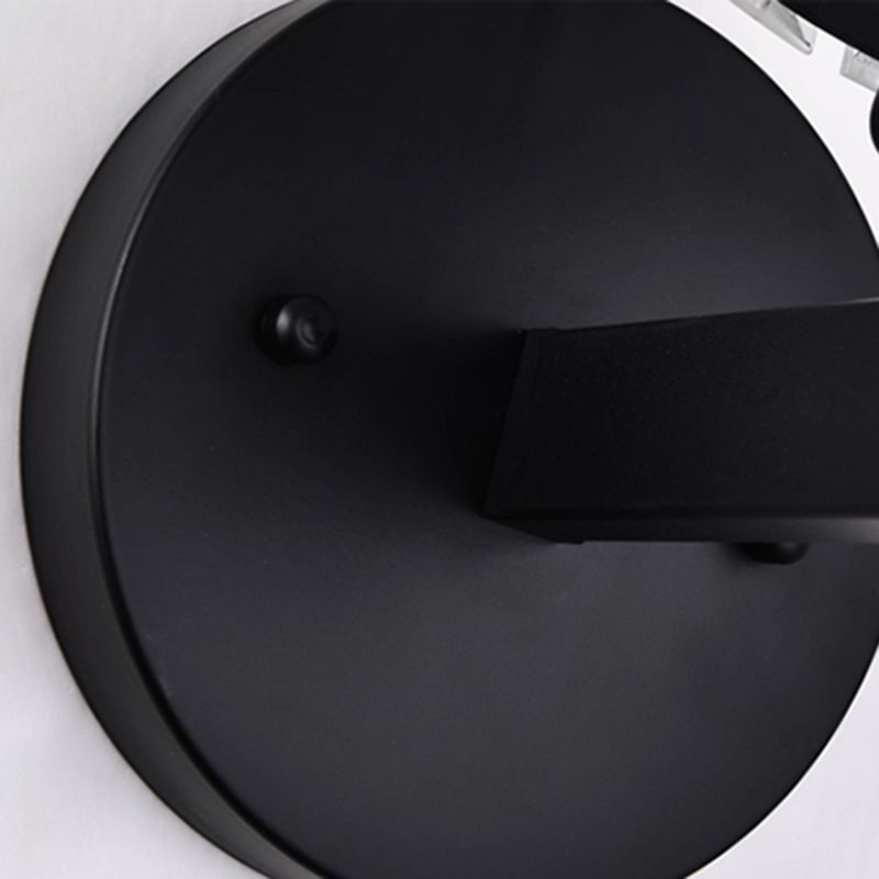 Lampada a parete cilindrica Stile moderno a 1 luce trasparente lampada montata a parete