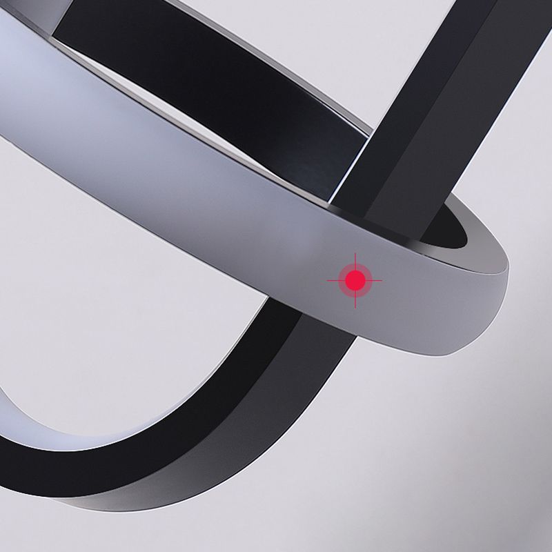 Contemporary 2-Light Wall Sconce Armed Metal Wall Mounted Light for Bedroom