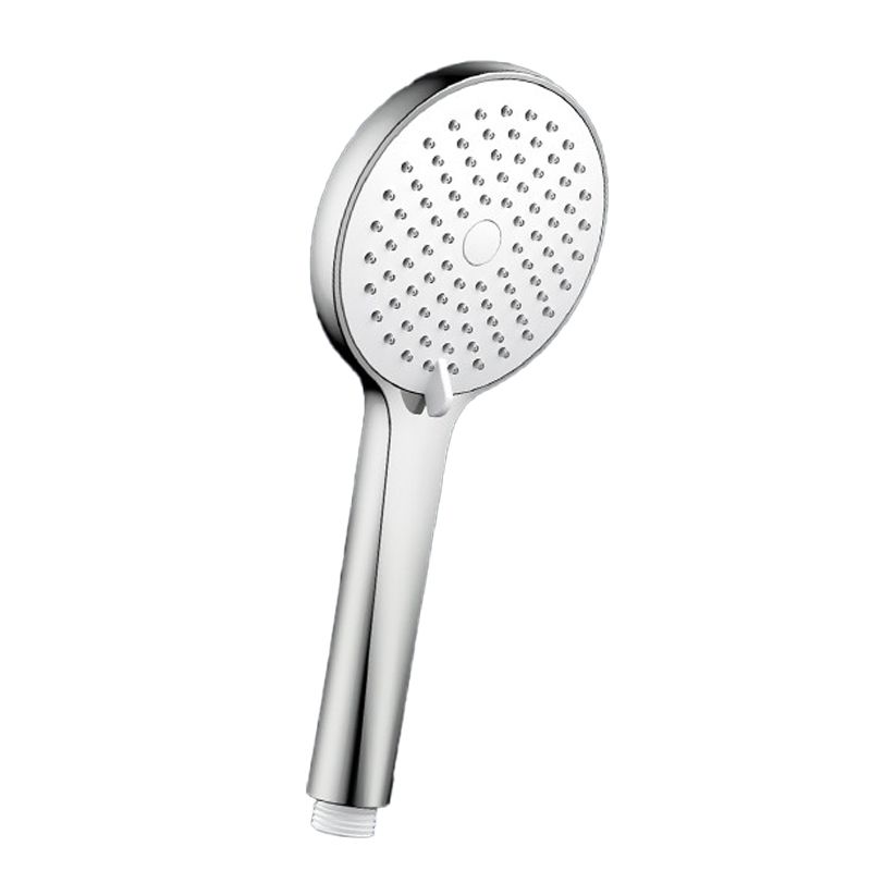 Round Self-Cleaning Hand Shower Adjustable Water Flow Wall-Mount Hand Shower